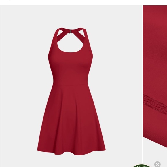 HALARA Red Mini Dress - Picture 7 of 11